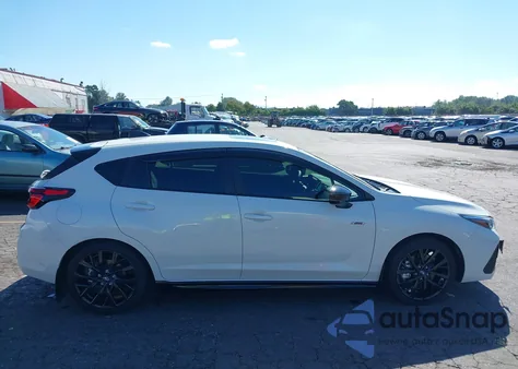 2024 Subaru Impreza Rs 5-Door из США, поврежденный, VIN JF1GUHJC8R8297792